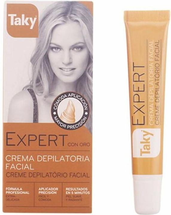 Taky Expert Con Oro Crema Depilatoria Gesichtsbehandlung 20 Ml (20 ml, 1 x)