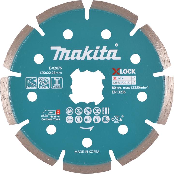 Makita Diamantscheibe 125mm X-Lock Beton