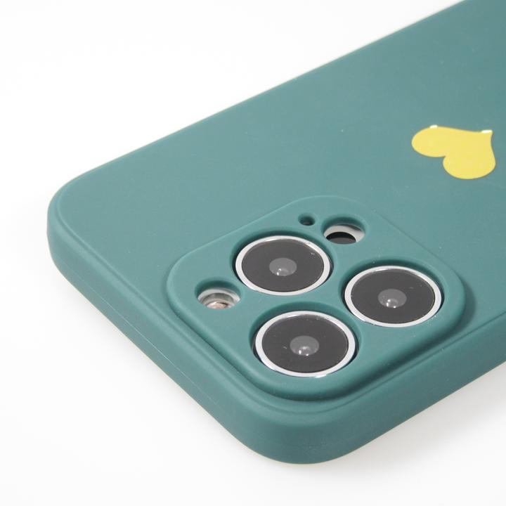 Image du produit PhoneLook Coque Silicone Mat Coeur doré (Apple iPhone 16 Pro)