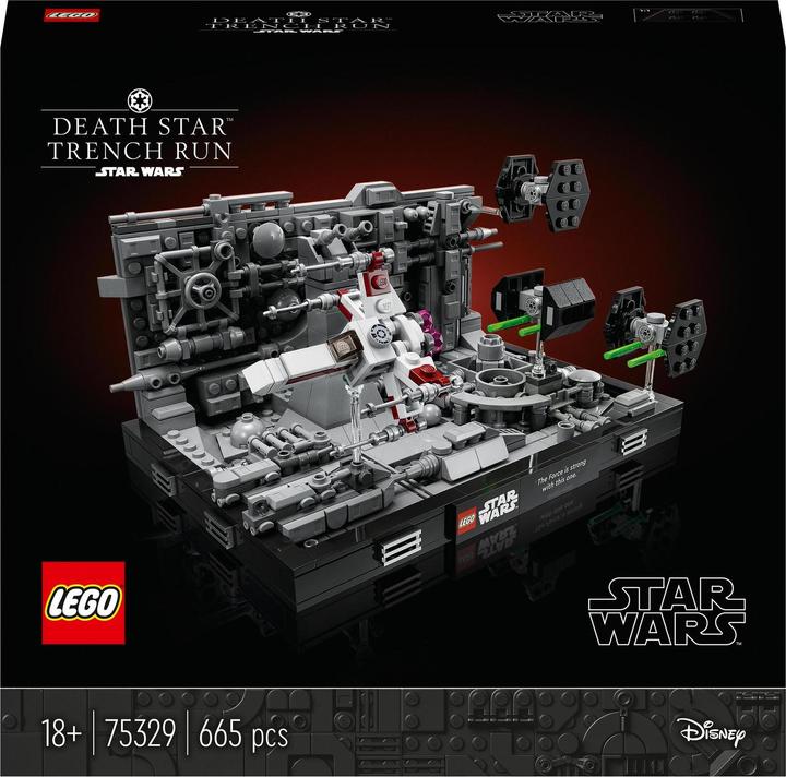 Actual product image LEGO Death Star Trench Run Diorama (75329, LEGO Star Wars)