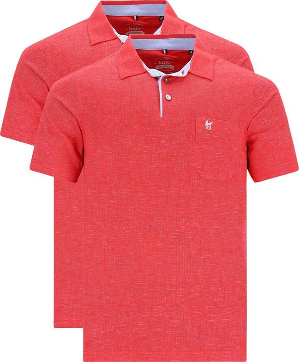 Immagine prodotto Hajo 2er Pack Stay Fresh Poloshirt (58, 3XL)
