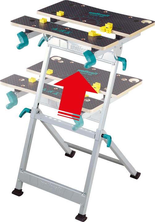 Immagine prodotto wolfcraft Spann- und Arbeitstisch MASTER 600 (53 cm, 65 cm)
