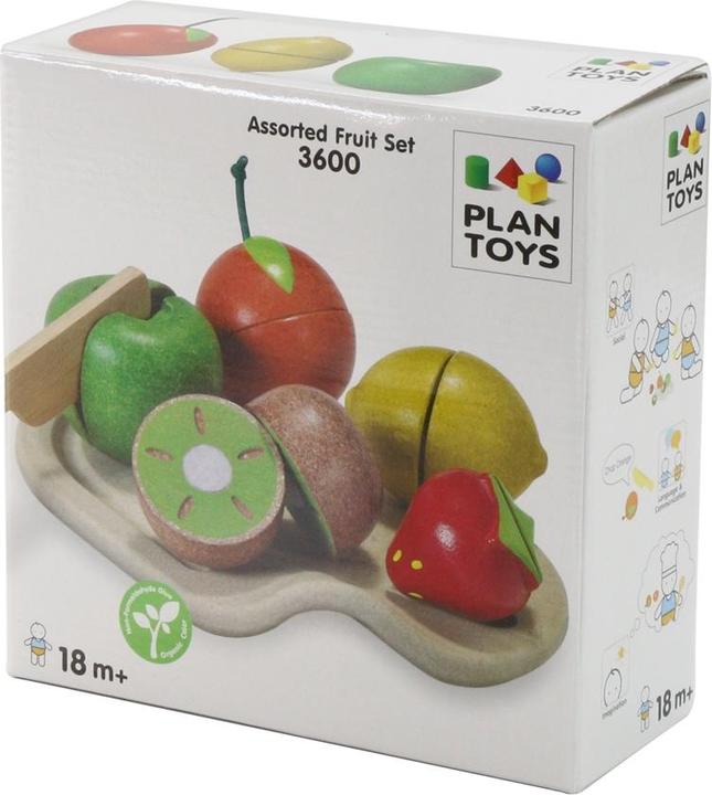 Immagine prodotto Plantoys Set di frutta sul tagliere