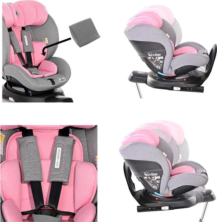 Immagine prodotto Lorelli Seggiolino per bambini Proxima i-Size (Reboarder, Seggiolino per bambini, ECE R129/i-Size Standard)