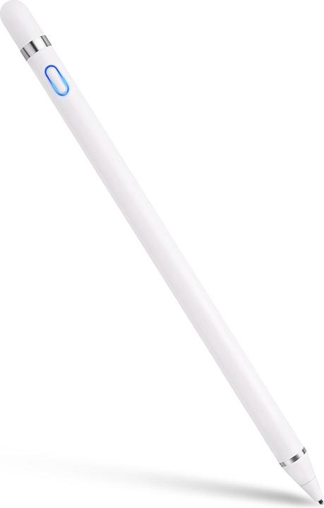 Produktbild Avizar Smartphone/Tablet/PC Touchscreen-Stift, feine Spitze, Aluminium – Weiss