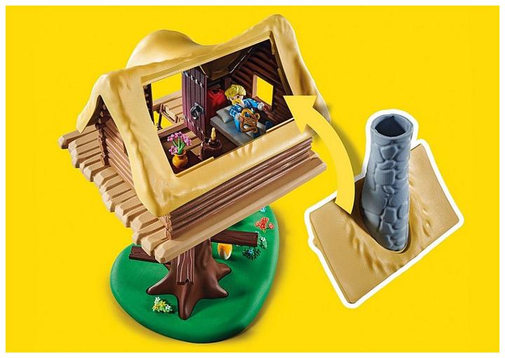Actual product image Playmobil Asterix: Troubadix with tree house (71016, Playmobil Asterix)