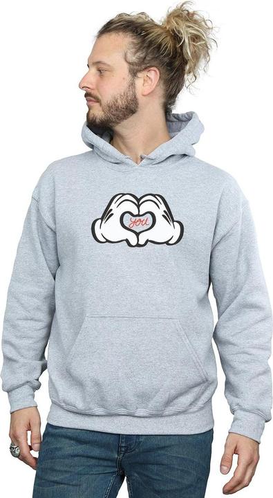 Produktbild Disney Mickey Mouse Loves You Kapuzenpullover (M)
