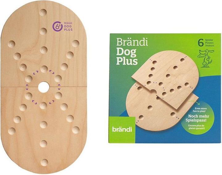 Actual product image Brändi Dog Plus 6 (German, Italian, French, English)