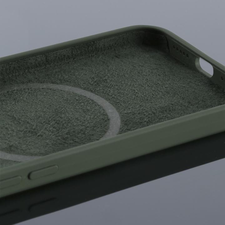 Immagine prodotto Hama MagCase Finest Feel PRO Custodia protettiva per telefoni cellulari 13.7 cm (5.4") Copertura verde (Apple iPhone 12 mini)