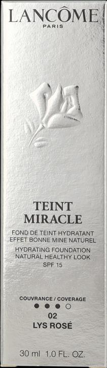 Image du produit Lancôme Teint Miracle (#02 Lys Rose)