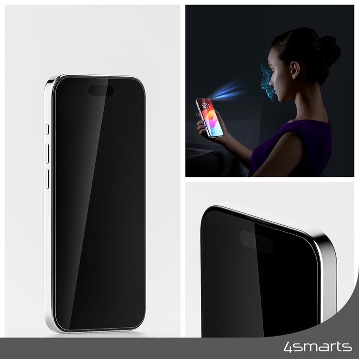 Actual product image 4smarts Second Glass (1 Piece, Apple iPhone 15)