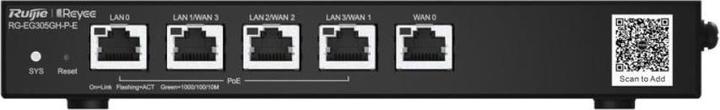 Actual product image Ruijie RG-EG305GH-P-E - Reyee router with PoE