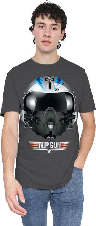 Actual product image Top Gun Unisex Adult Iceman Helmet T-Shirt (3XL)