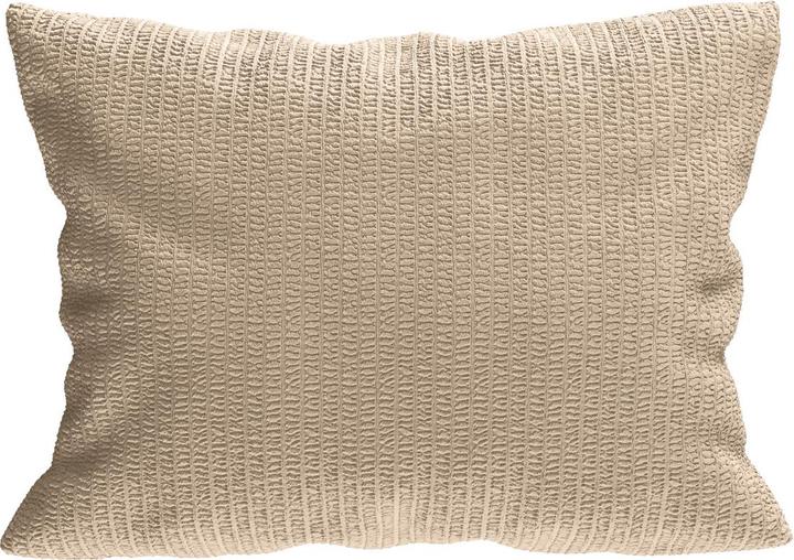 Produktbild Lotus Bettwaren Bettwäsche Satin Seersucker uni (Kopfkissenbezug, 50 x 70 cm)