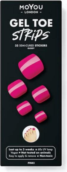 Produktbild MoYou London Gel Toe Strips Pink!