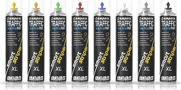Immagine prodotto Ampere Vernice traccialinee Traffic extra Paint® XL (Bianco, 0.75 l)