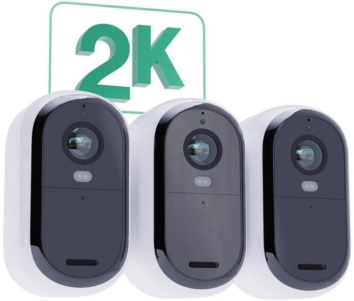 Actual product image Arlo Essential 2 2K Outdoor Camera 3-pack (2688 x 1520 pixels)