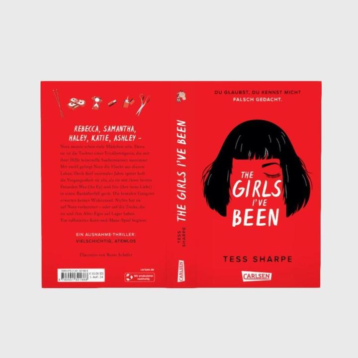 Produktbild The Girls I've Been (Tess Sharpe, Deutsch)