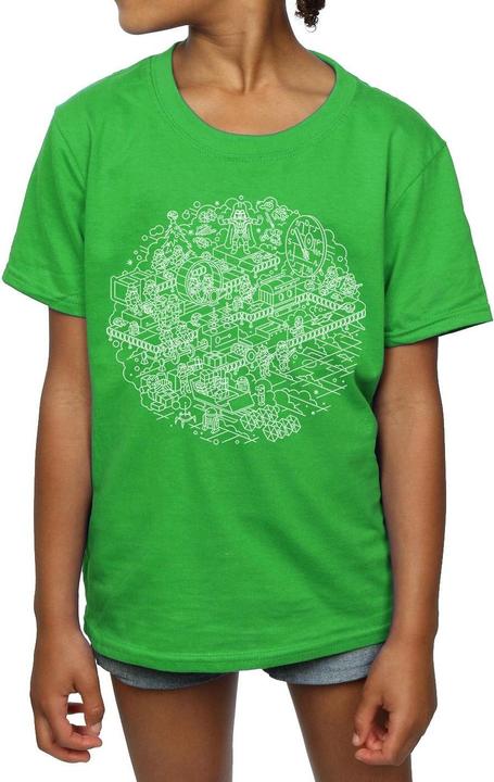 Image du produit Star Wars - T-shirt CHRISTMAS DEATH STAR - Fille (140, 146)