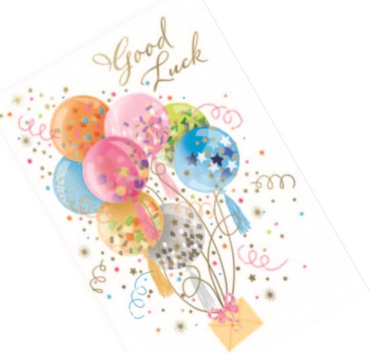 Immagine prodotto Simon Elvin Palloncini Buona Fortuna Biglietto d'Auguri Misura Confezione 6 (6 pz.)