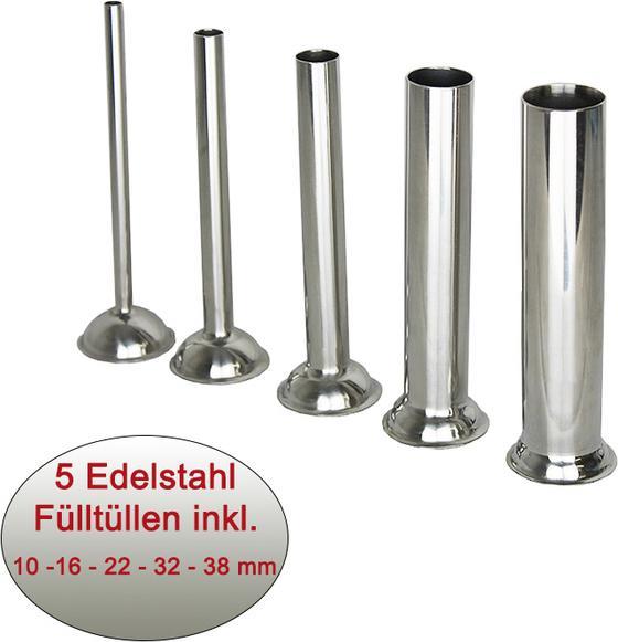 Actual product image Beeketal Sausage filler 12L 2 speed gearbox