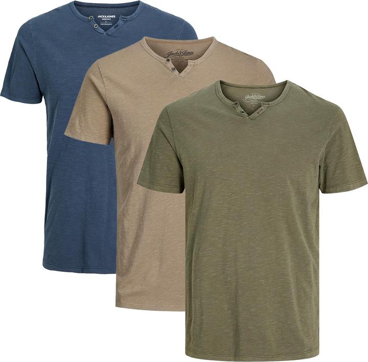 Grün, Blau, Beige