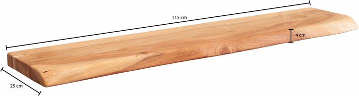 Immagine prodotto Wohnling Wandregal (120 x 25 x 4 cm)
