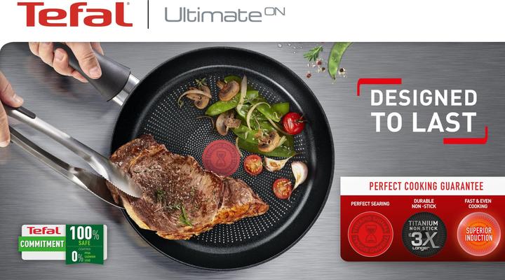 Actual product image Tefal Ultimate On (28 cm, Frying pan, Aluminium)