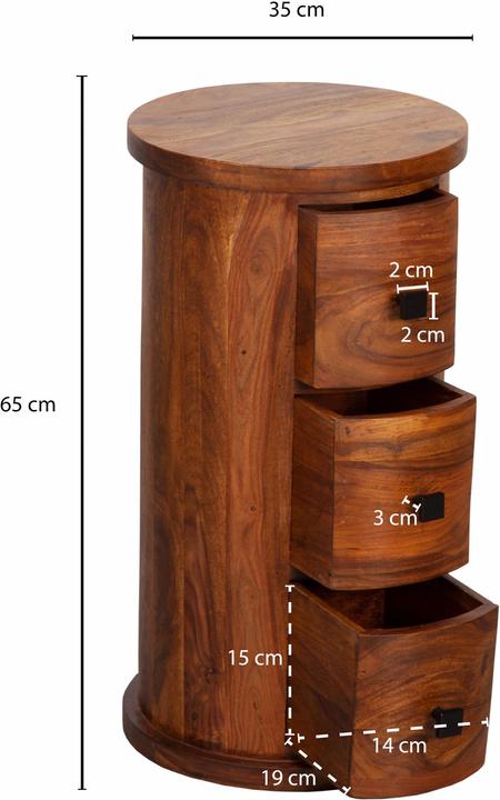 Productafbeelding Wohnling Dressoir (35 x 35 x 65 cm)