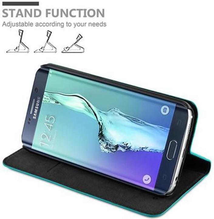 Productafbeelding Cadorabo Boek Onzichtbare Magneethoes (Samsung Galaxy S6 Edge)