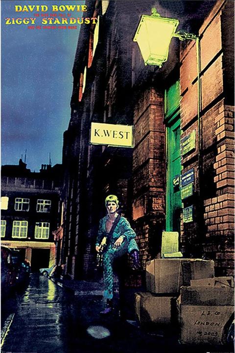 Produktbild David Bowie Poster The Rise and Fall of Ziggy Stardust Album