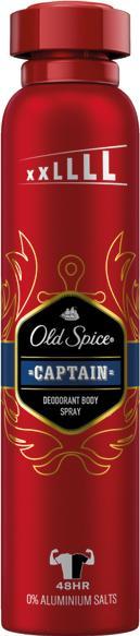 Old Spice Deodorant spray 250ml Captain (Spray, 250 ml)