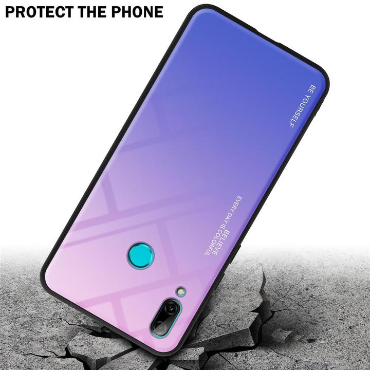 Productafbeelding Cadorabo TPU 2 kleuren glasdekking (Huawei P Smart (2019))
