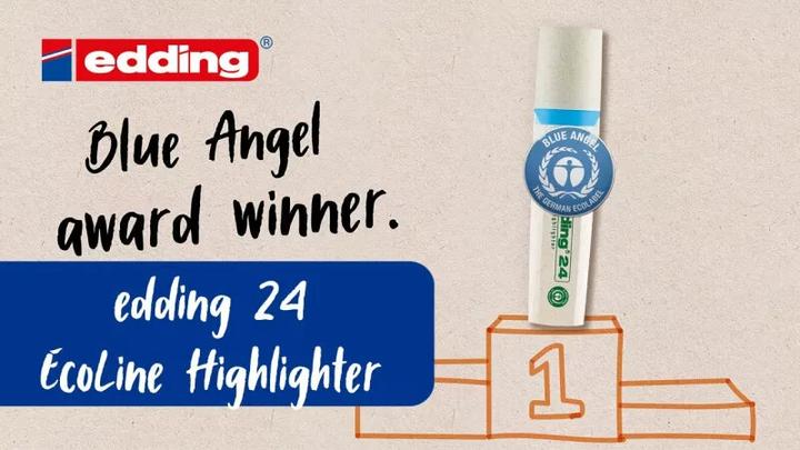 Actual product image Edding Highlighter EcoLine 24 (Rose, 5 mm, 1 x)