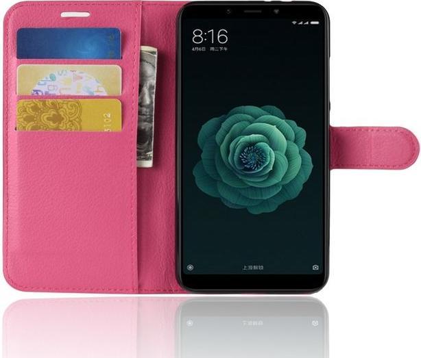 Produktbild MU Classic Litchi Leder Bookcover Series (Xiaomi Mi A2 Lite?)