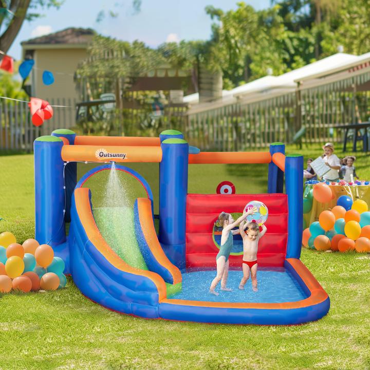 Actual product image Outsunny Bouncy castle with blower