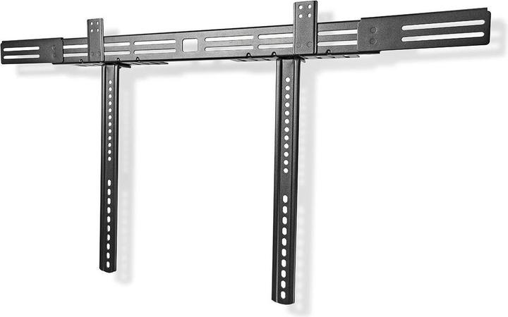 Immagine prodotto Nedis Supporto per soundbar | Universale | Collegato alla TV | 10 kg | Regolazione della profondità di (1 pz., Installazione a parete)