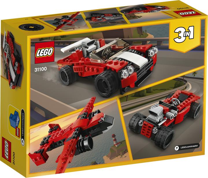 Image du produit LEGO Voiture de sport (31100, LEGO Creator 3-in-1)