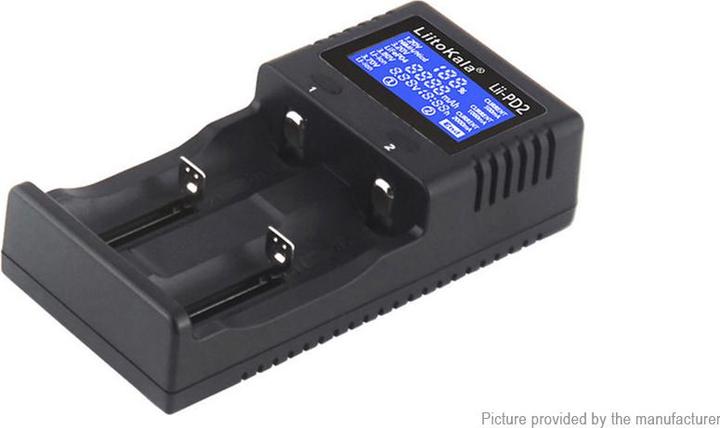 Actual product image Swaytronic Lithium-ion charger Lii-PD2 (1 pcs., Battery + charger)