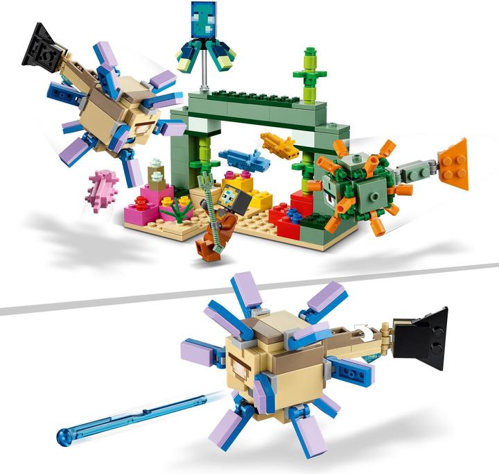 Immagine prodotto LEGO Minecraft 21180 La battaglia dei guardiani (21180, LEGO Minecraft)