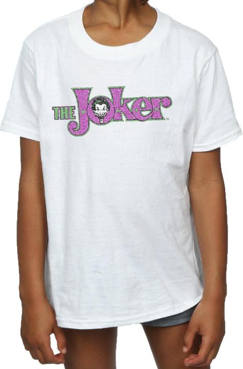 Immagine prodotto The Joker Crackle Logo Maglietta Ragazze (116)
