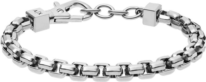 Armani Exchange Fashionable men's steel bracelet AXG0045040 (20.50 cm, Edelstahl)