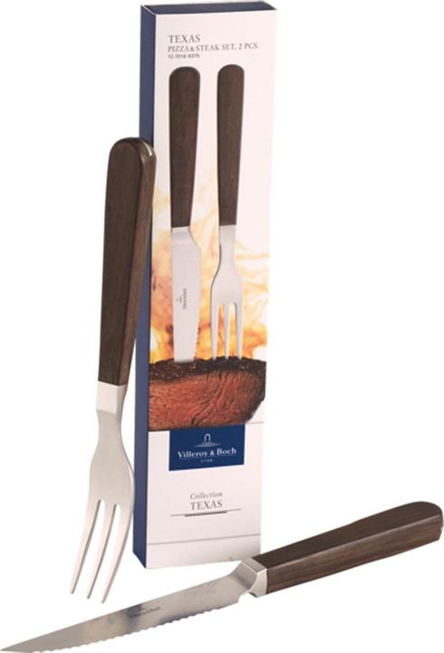 Image du produit Villeroy & Boch Set de couverts à pizza et à steak 2pcs Texas (2 pièce(s), Set de couverts)