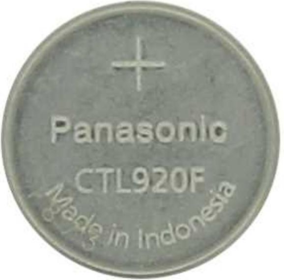 Panasonic Battery CTL920 Casio capacitor CTL920, CTL920F, CTL927F without arrester (1 pcs., Device specific, 5.50 mAh)