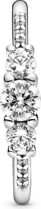 Produktbild Pandora Drei Klare Steine Ring (60)