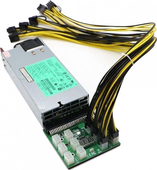 Image du produit PowerGuard Adaptateur pour alimentation HP Server 12x 6-pin PCI-E Breakout Board