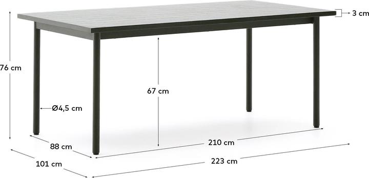 Produktbild Kave Home Maurina (223 cm)