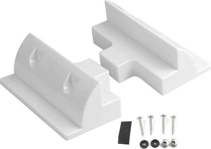 Immagine prodotto Autarking Connettore laterale spoiler solare bianco (2 pezzi) (Materiale di montaggio del sistema solare)