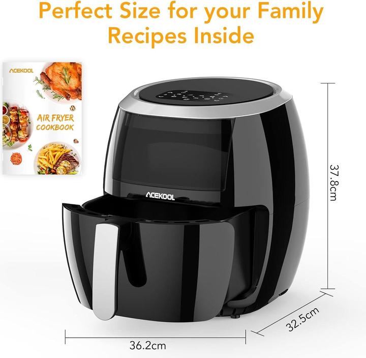Produktbild Acekool Heissluftfritteuse 8L