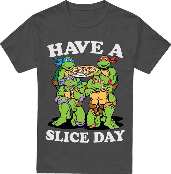 Immagine prodotto Teenage Mutant NT Have A Slice Day Maglietta Adulto Unisex (3XL)